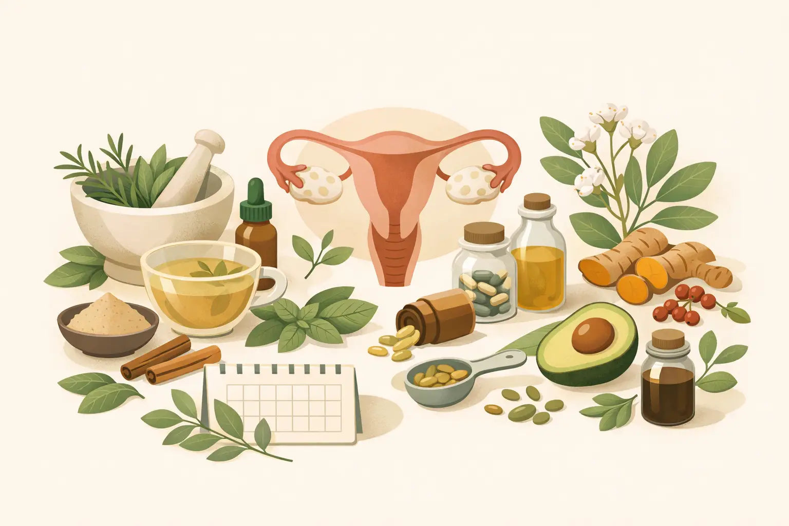 7 Best Herbs for PCOS: What the Evidence Says